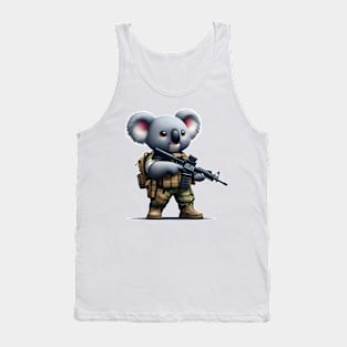 Tactical Koala Tank Top